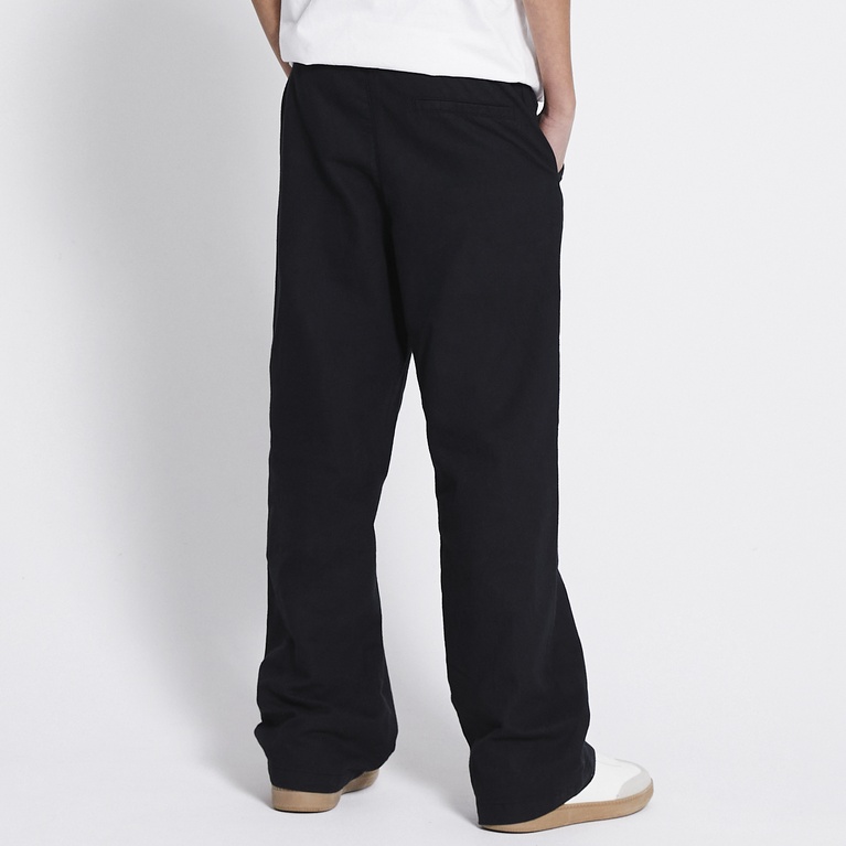 Linen blend pants "Luca" Black 2